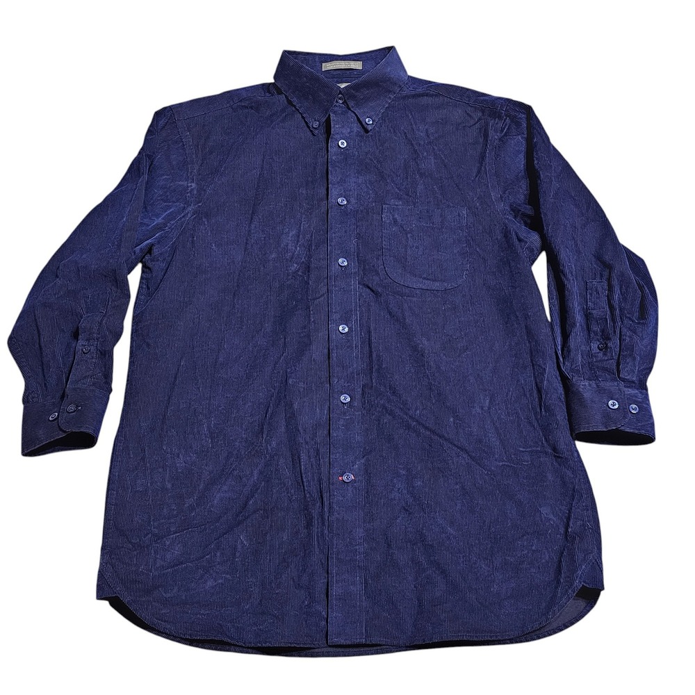 Daniel Cremieux Corduroy Button Down‎ Shirt Long Sleeve Casual Top Mens M